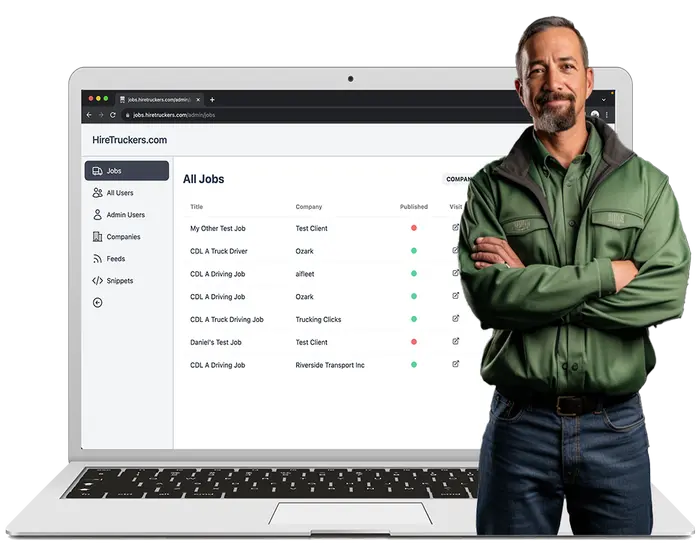 Hire Truckers Job Site