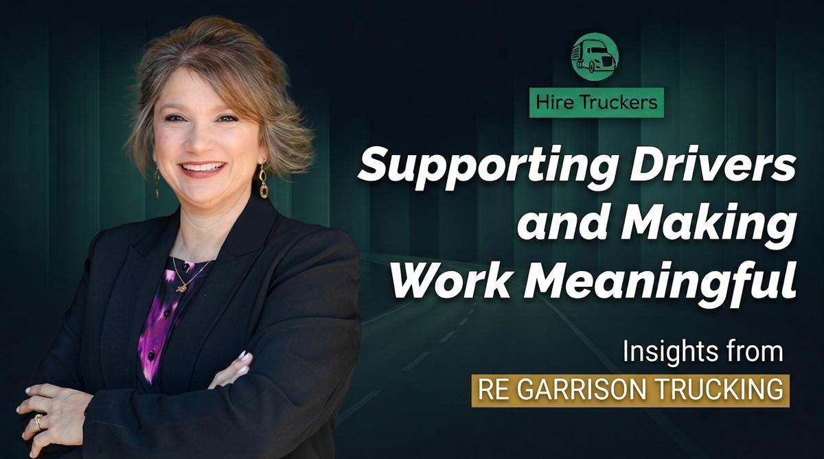 Supporting Drivers and Making Work Meaningful